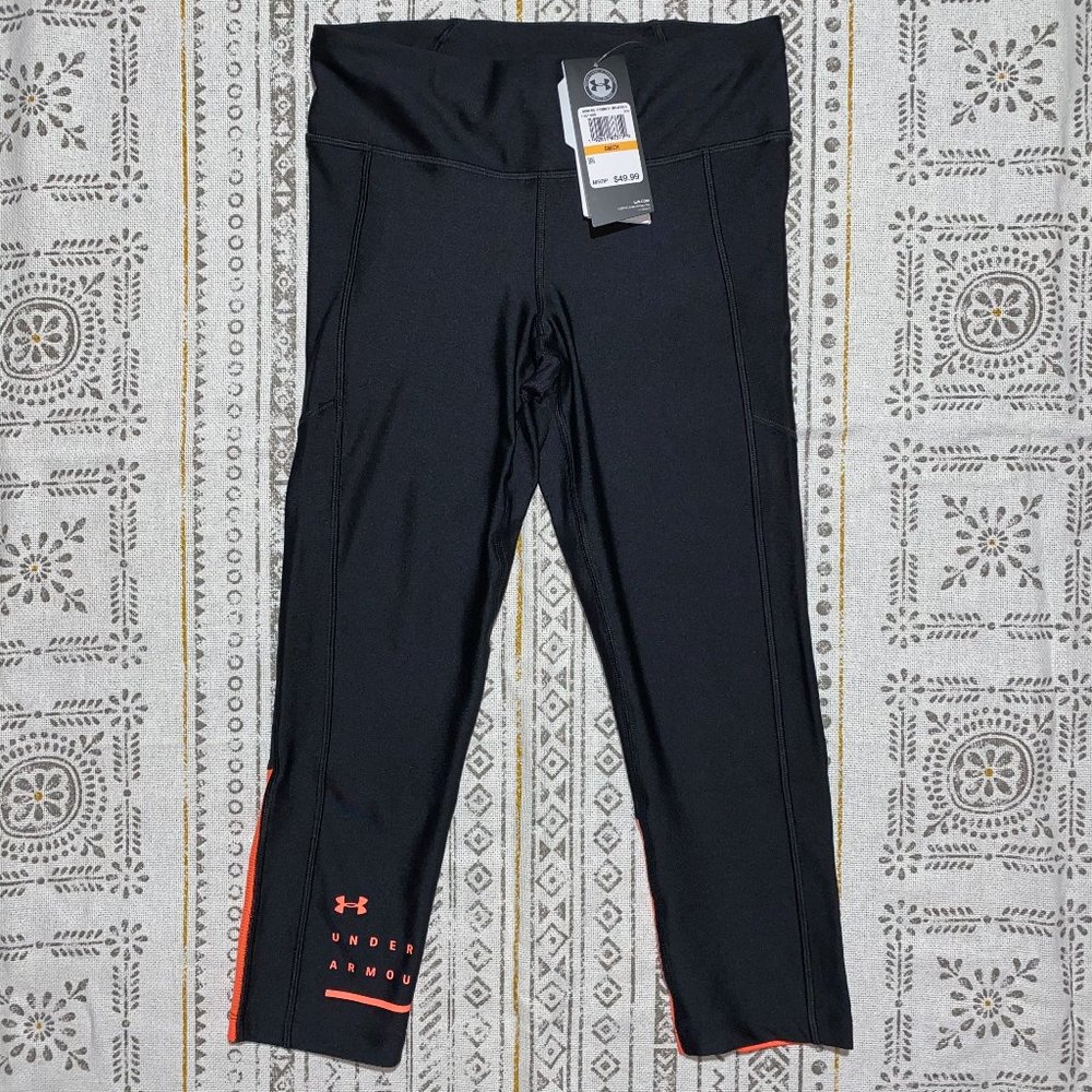 Under Armour Heatgear Ankle Crop Leggings Small